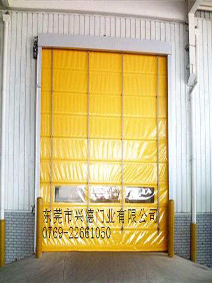 抗风快速堆积门